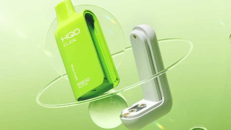 Die praktischen Eigenschaften der HQD Pods: Einfach einsetzen und losdampfen