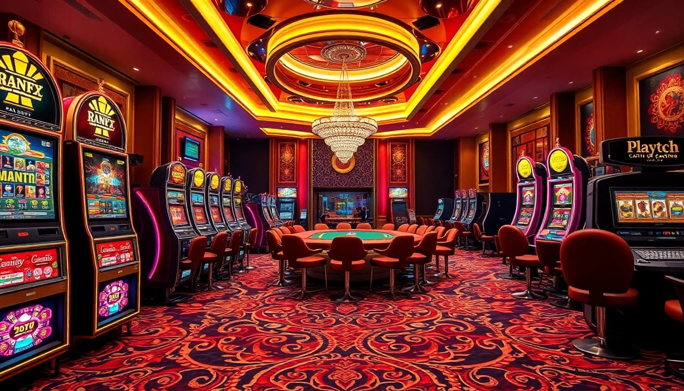 Erleben Sie spannende Spiele in Playtech Casinos mit lebhaften Spielautomaten und aufregenden Tischen.