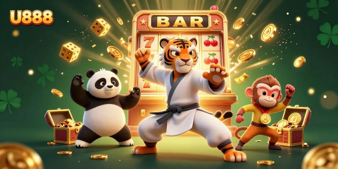 Spin the reels with U888's colorful jackpot explosion filled with excitement.