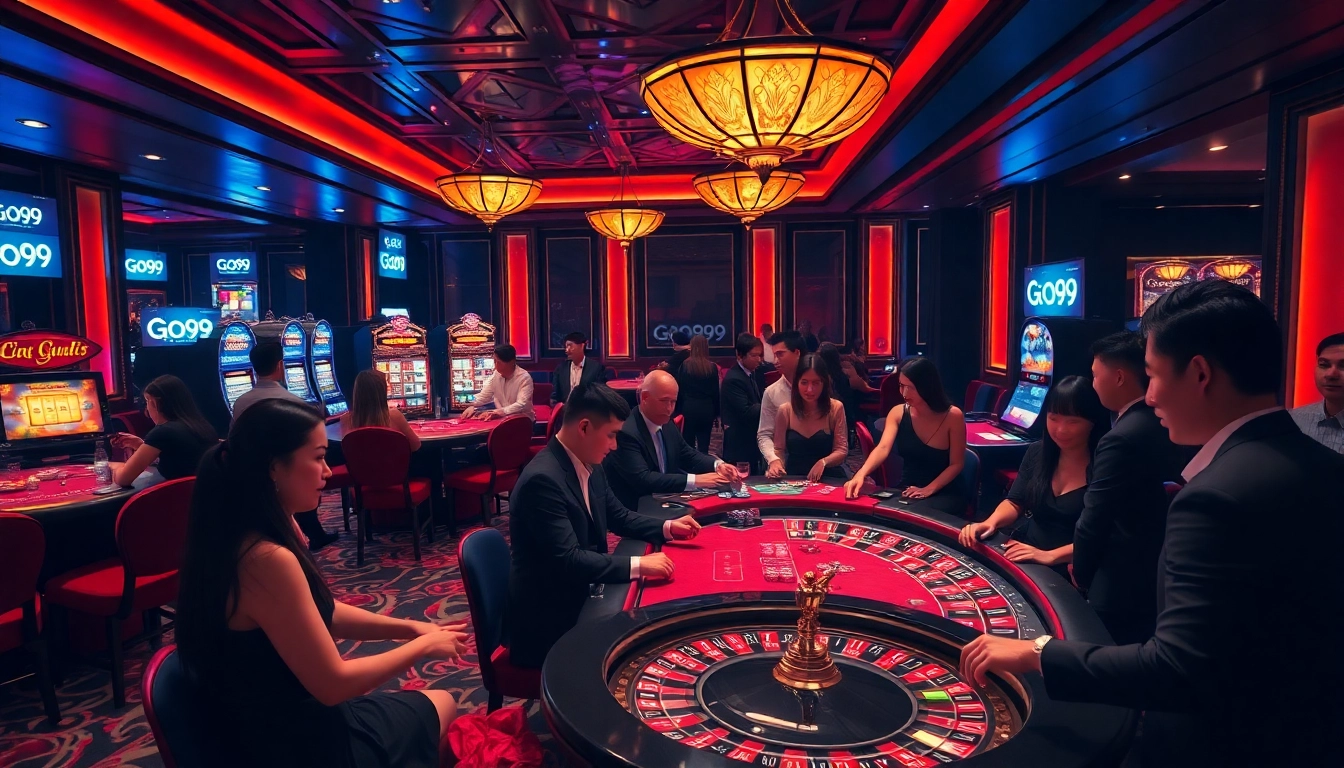 Experience high-stakes poker and luxury at Go99's premier casino.