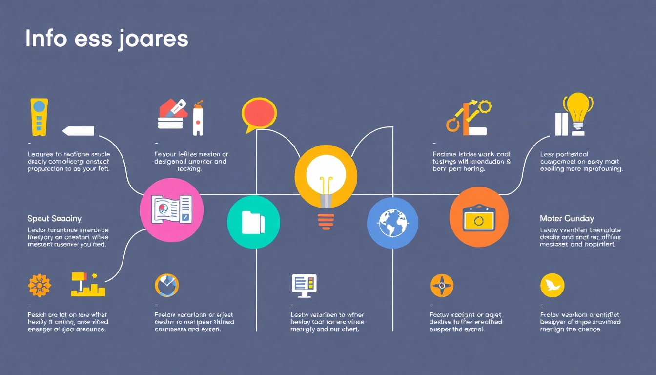 Visual representation of Stellenangebote highlighting diverse job sectors with vibrant icons.