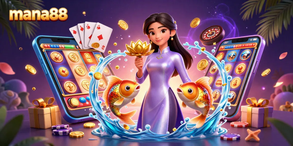 Experience the excitement of mana88, as players engage with vibrant slot games and jackpot opportunities.