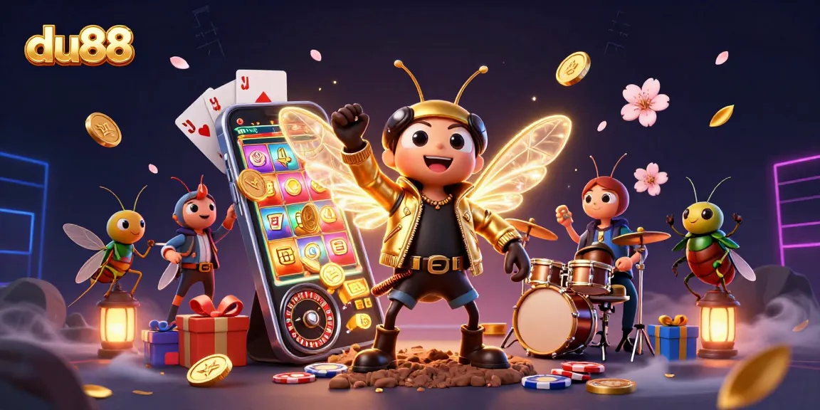 Experience thrilling gameplay with du88's vibrant slot game characters and exciting features.
