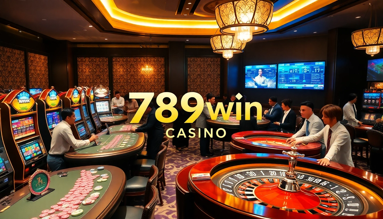 Experience the thrilling action at 789win casino with engaging games and excitement.