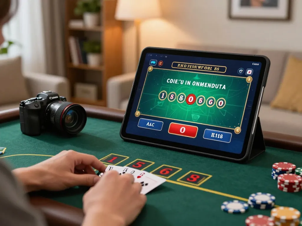 Play on 33win 68 while enjoying a live dealer blackjack game in a cozy home setting