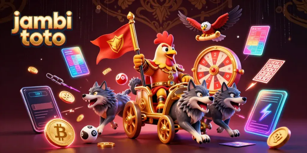 Experience the thrilling jambi toto adventure with a rooster warlord leading the game dynamic!
