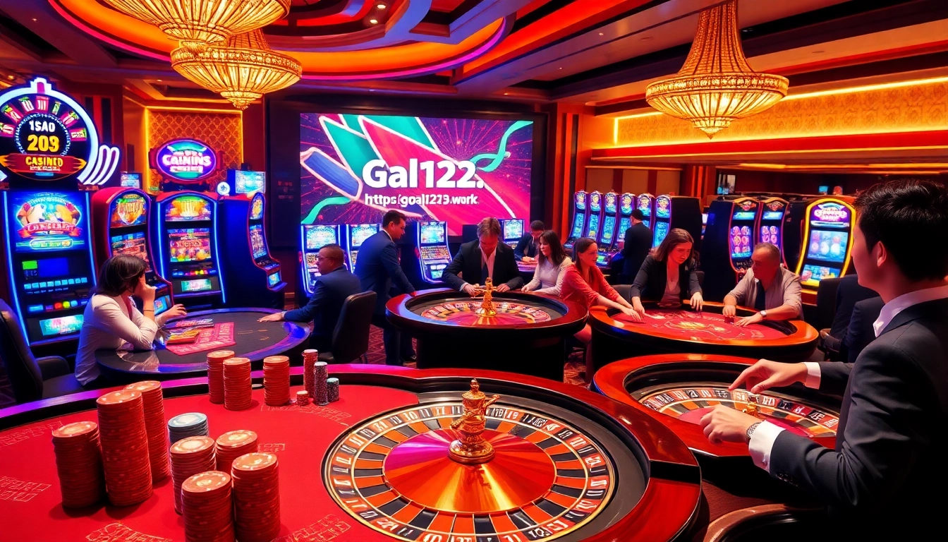 Experience the thrill of gambling at https://goal123.work/ with vivid casino action featuring poker, roulette, and vibrant slot machines.