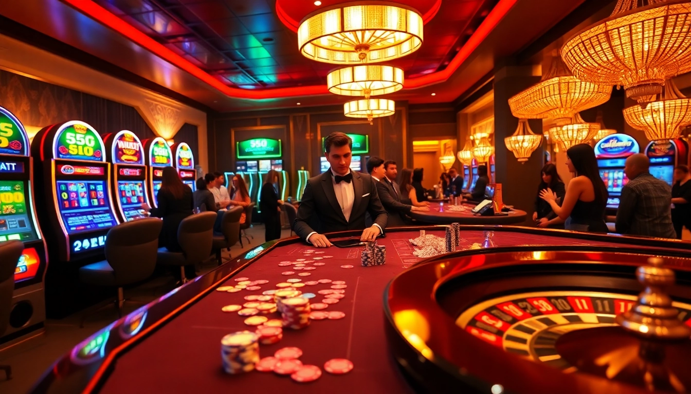 Experience the excitement of winning at 55WW in an upscale casino setting with engaging gameplay.