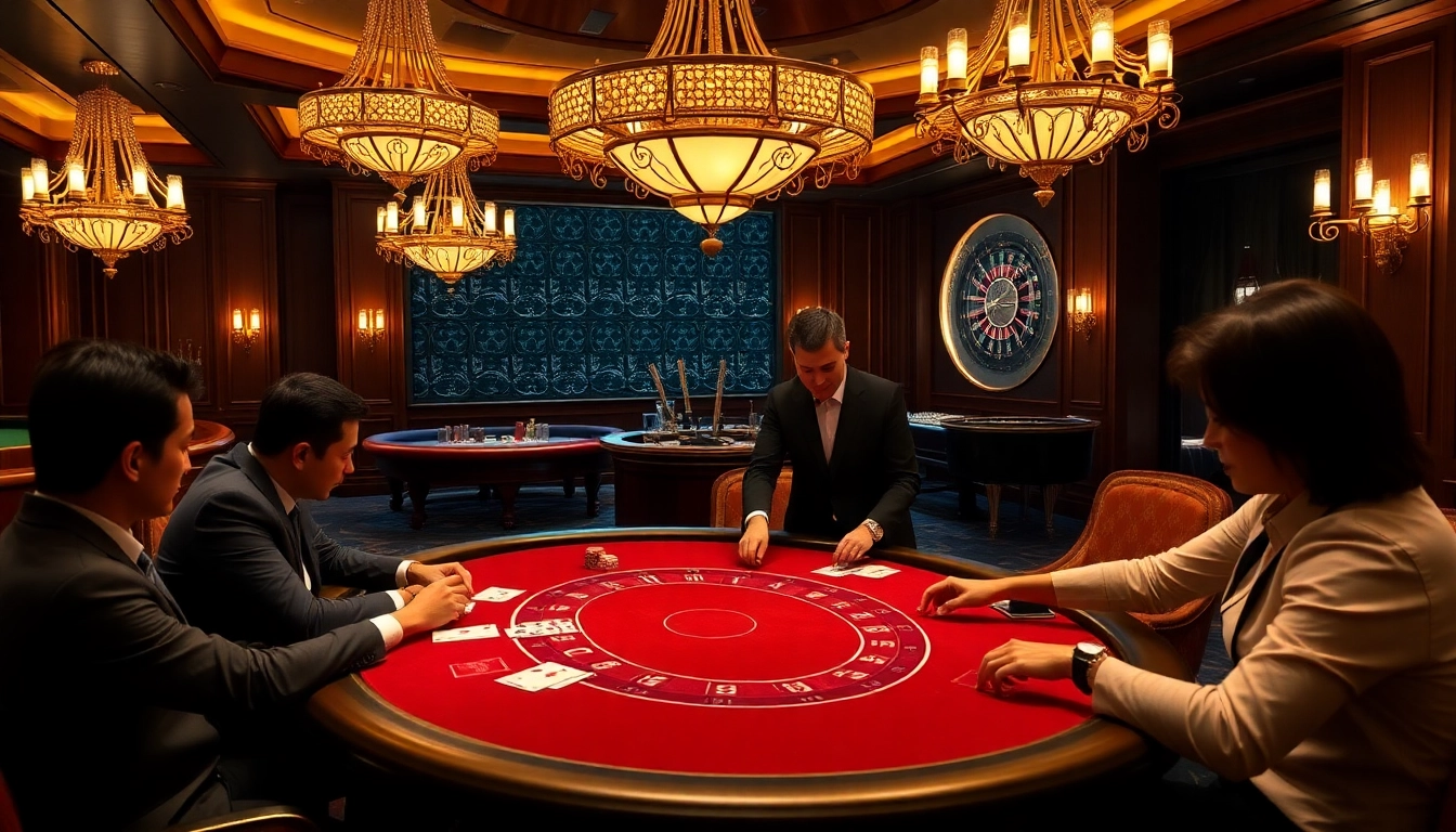 Experience the excitement of u888's luxurious casino with high-stakes poker games and rich decor.
