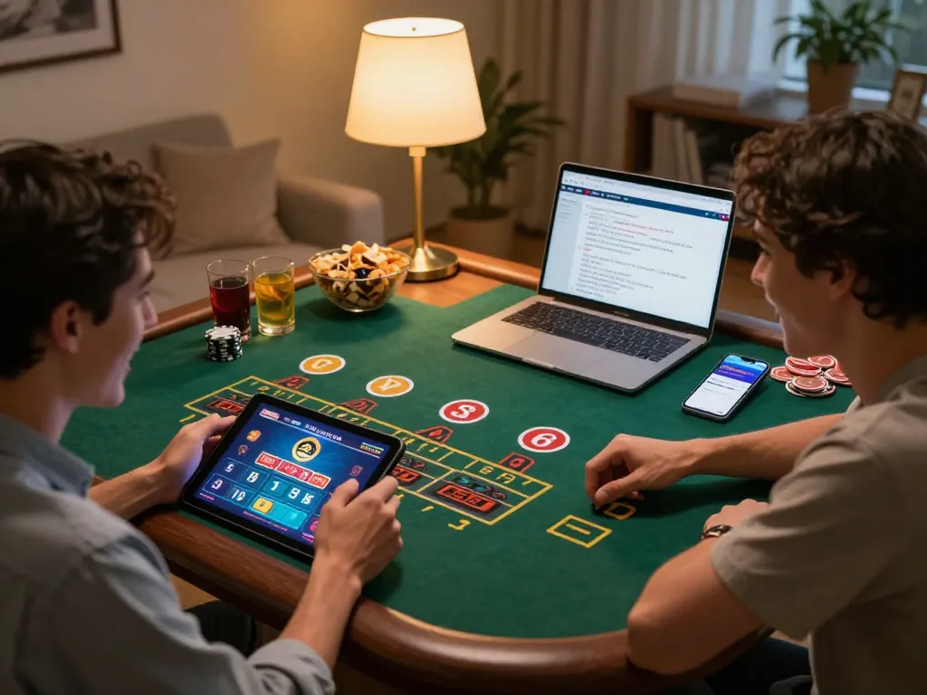 Person enjoying online casino gaming on O8 platform with live dealer interaction