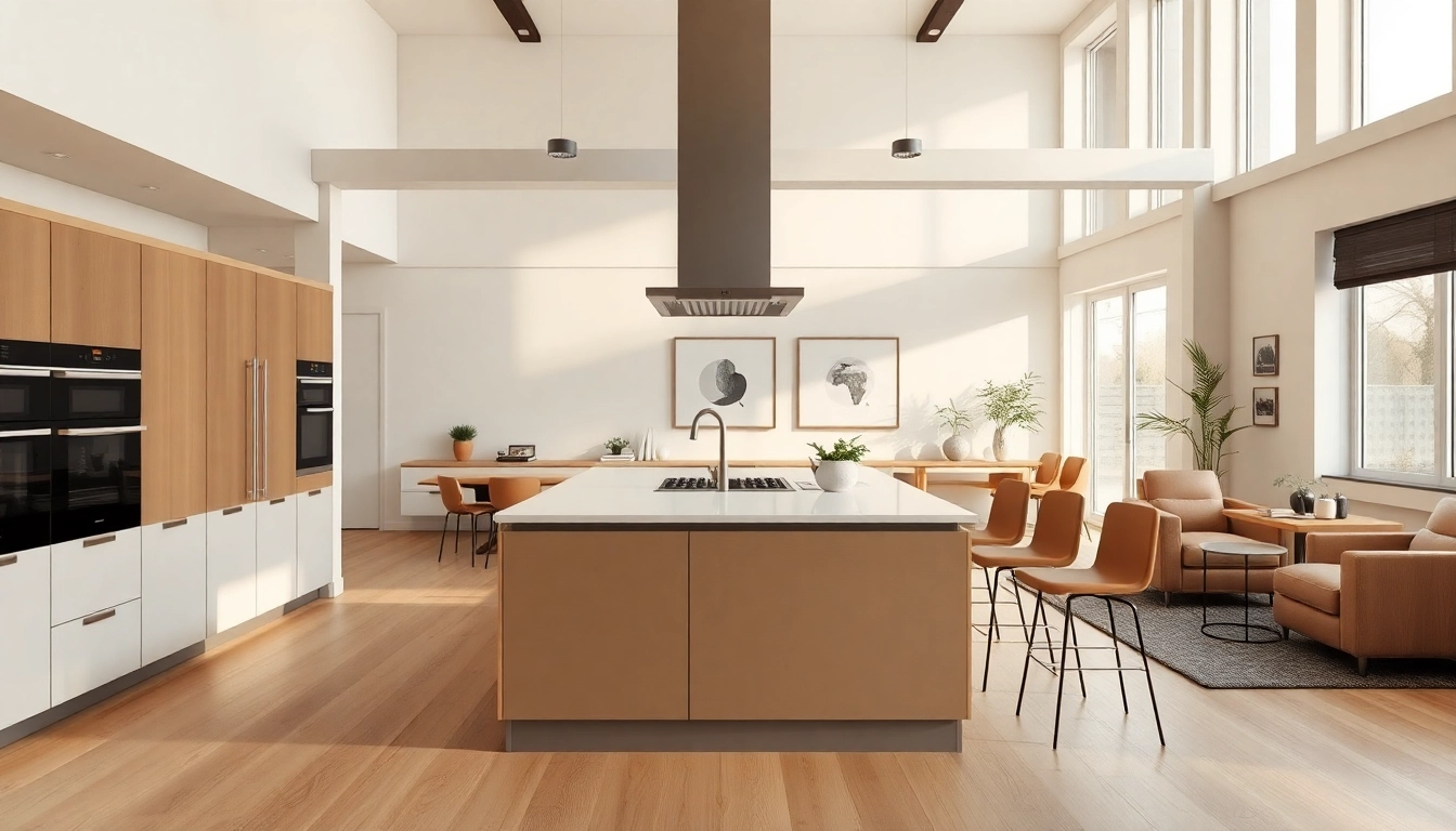 Küchenstudio in Frankfurt am Main präsentiert moderne Designs mit eleganten Möbeln.