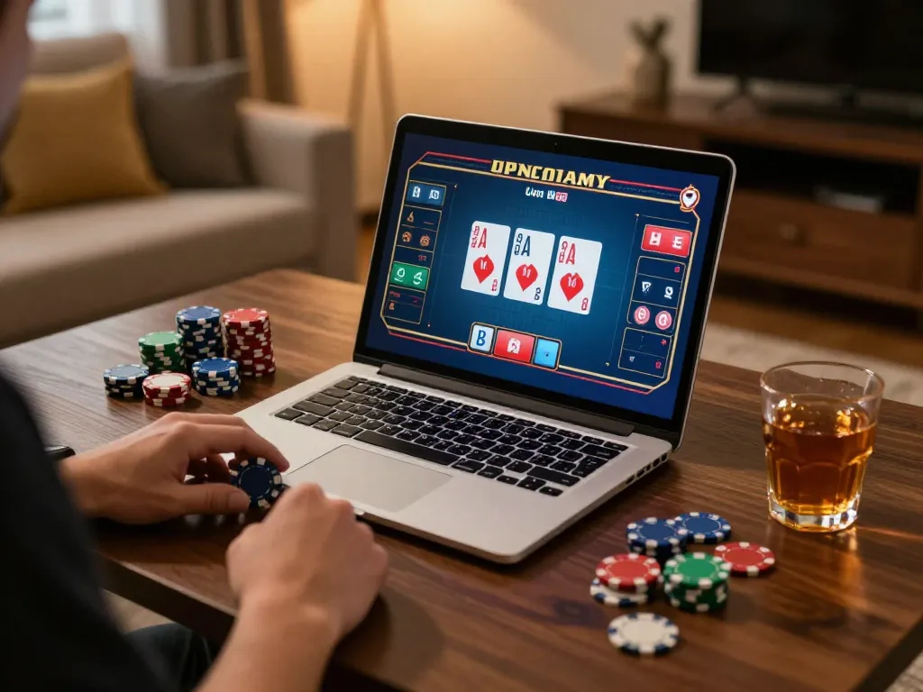 Engaging in online gaming at open88 with a live dealer experience and modern setup.