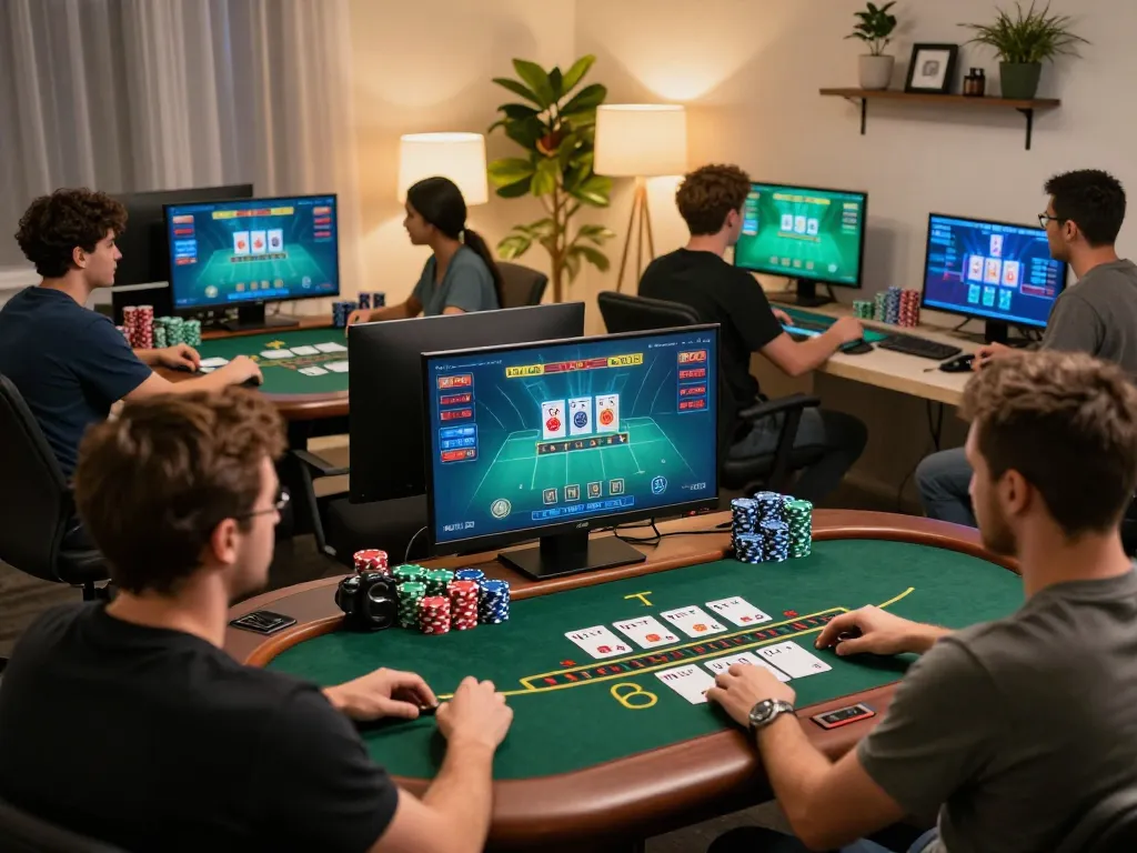 Players engaging in live dealer blackjack at Hitclub, showcasing an immersive online gaming experience.