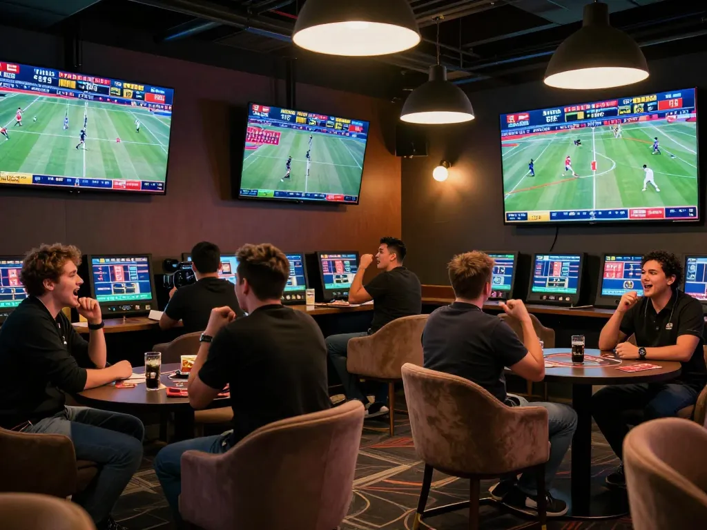 KQBD provides a vibrant sports betting scene with fans reacting to live game stats and odds.