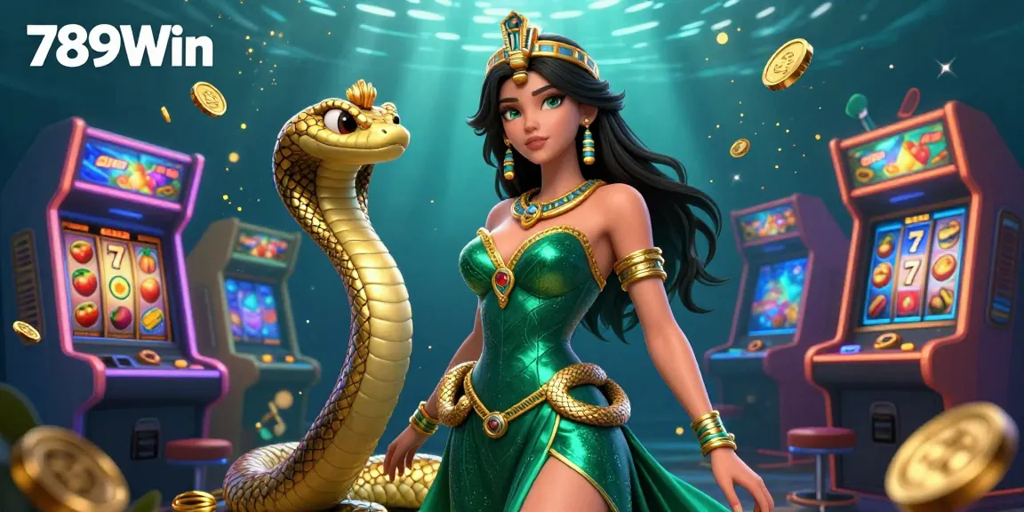 Engage with thrilling gameplay at 789Win casino featuring a spectacular illustrated scene.