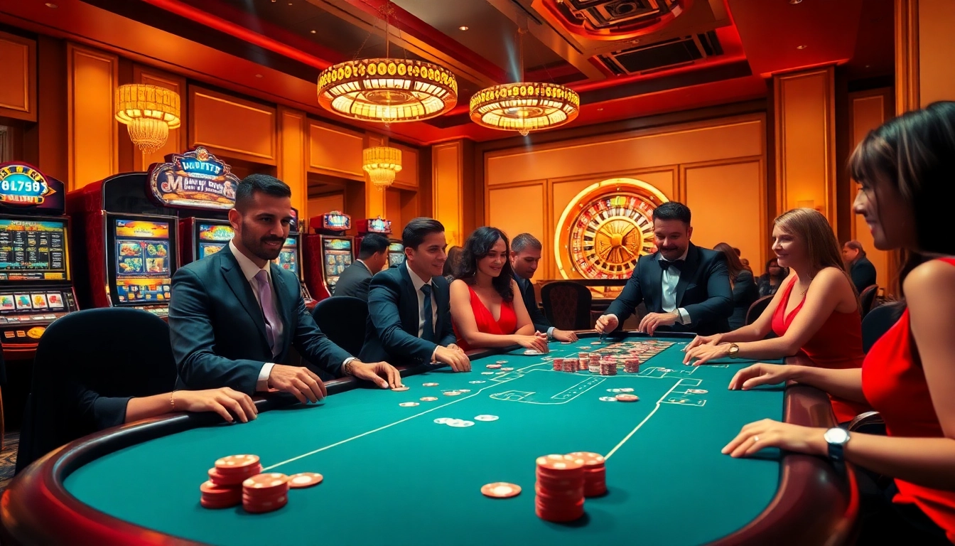 Experience the thrill at Bay789 with engaging poker gameplay and vibrant casino elements.