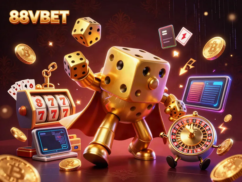 Join the fun at 88VBET as our animated characters showcase thrilling slot game adventures.