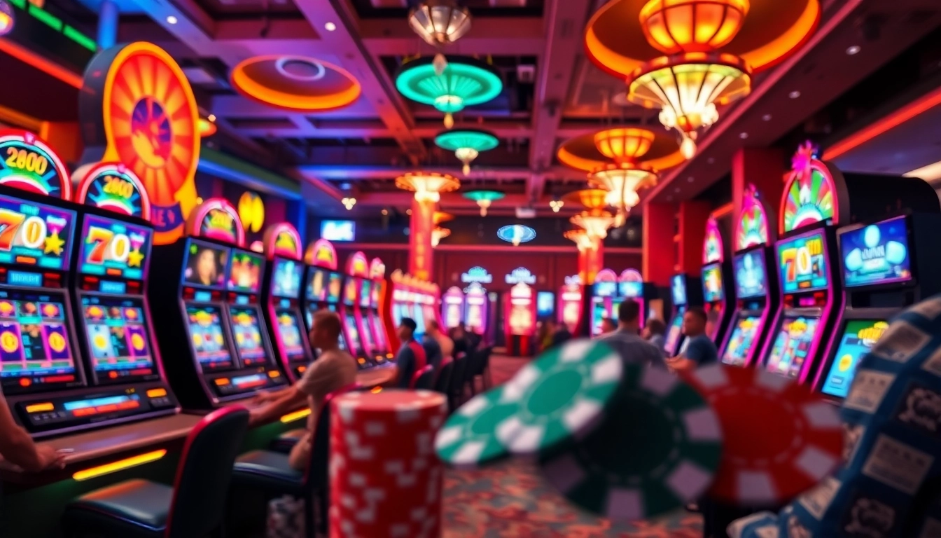 Experience thrilling gameplay at an online casino ohne oasis with vibrant slots and energetic players.