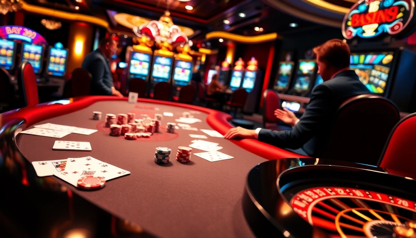 Experience the thrill of gambling at Bay789 with immersive casino action featuring poker and slots.