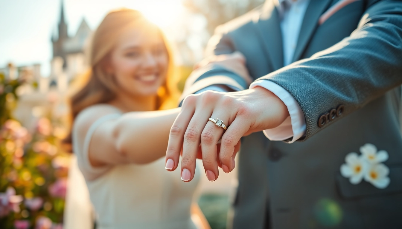 Hochzeitsfotograf München fängt romantischen Moment zwischen Braut und Bräutigam ein.