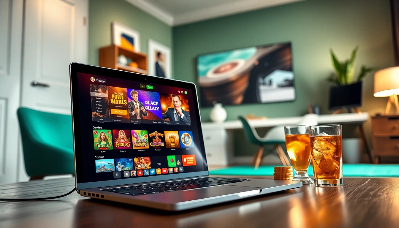 WestAce online Casino mit moderner Benutzeroberfläche und luxuriösem Ambiente