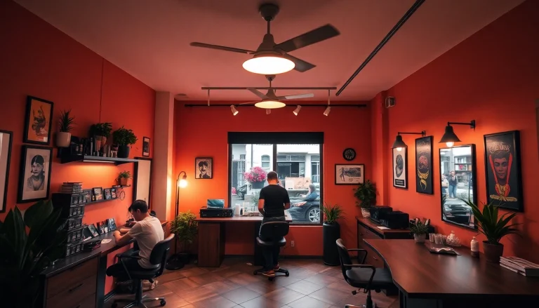 Professionelles Tattoo Studio München mit talentierten Künstlern und einladendem Ambiente, perfekt für individuelle Designs.