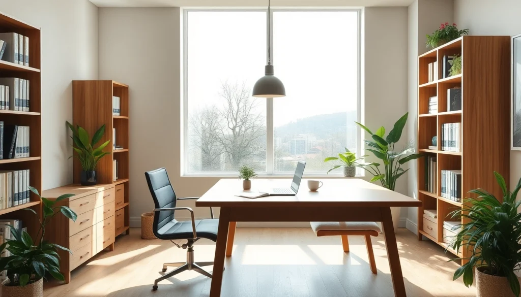 Professionelles Bürointerieur eines Headhunter Schweiz mit moderner Ausstattung.