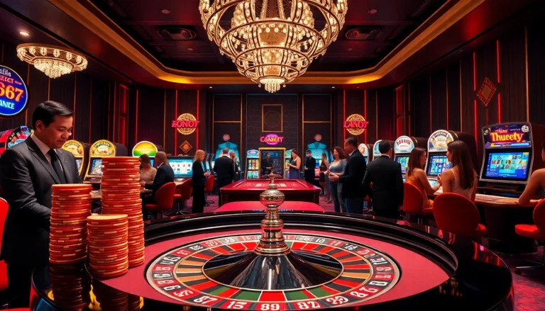 Experience the thrill of winning at the roulette table highlighted in the vibrant scene of https://do666.at's casino.