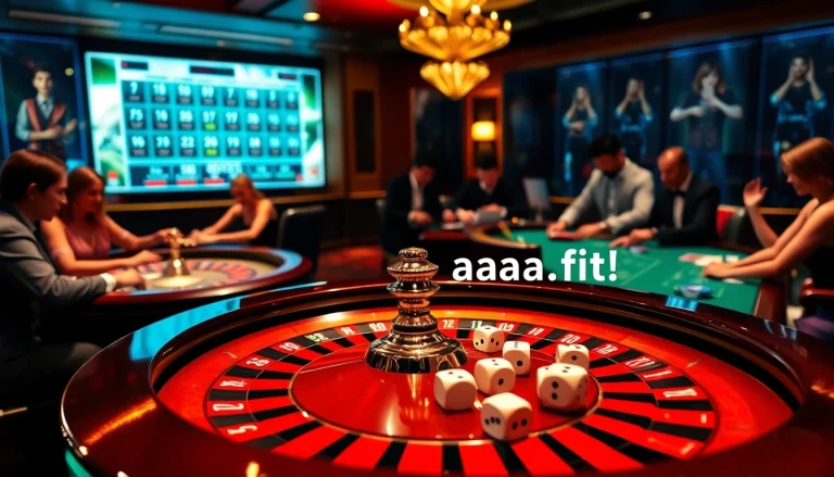 Experience excitement at the casino with https://88aaa.fit/ where players engage in thrilling roulette and card games.