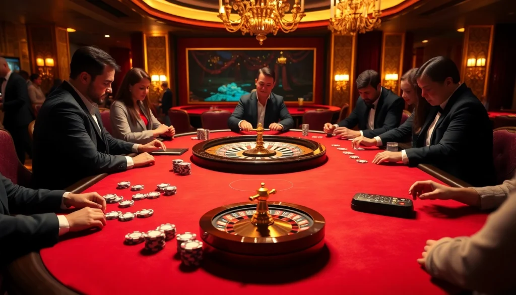 Experience thrilling poker excitement with https://cpc188.org chip-stacked actions in a lavish casino setting.