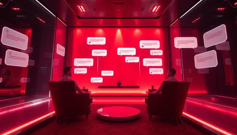 Interactive digital chat interface showcasing intimate porn ai chat conversations.