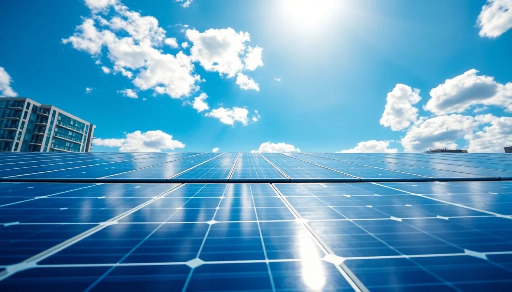 Solar Wien zeigt innovative Solaranlagen in städtischer Umgebung zur Energiegewinnung.