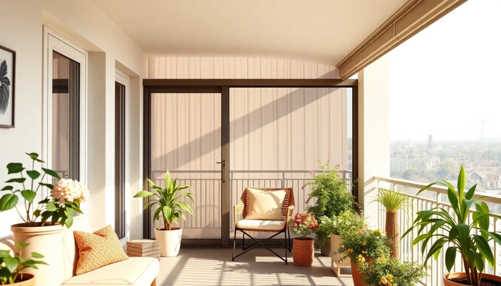 Optically appealing balkontüre insektenschutz that enhances the living space.