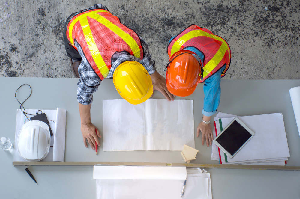 Top,View,Of,Group,Of,Engineering,Team,Is,Meeting,And