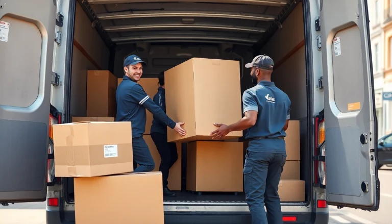 Professionelles Umzugsteam in Hannover, das Möbel sorgfältig handhabt und so die Zuverlässigkeit von Umzugsunternehmen Hannover demonstriert.