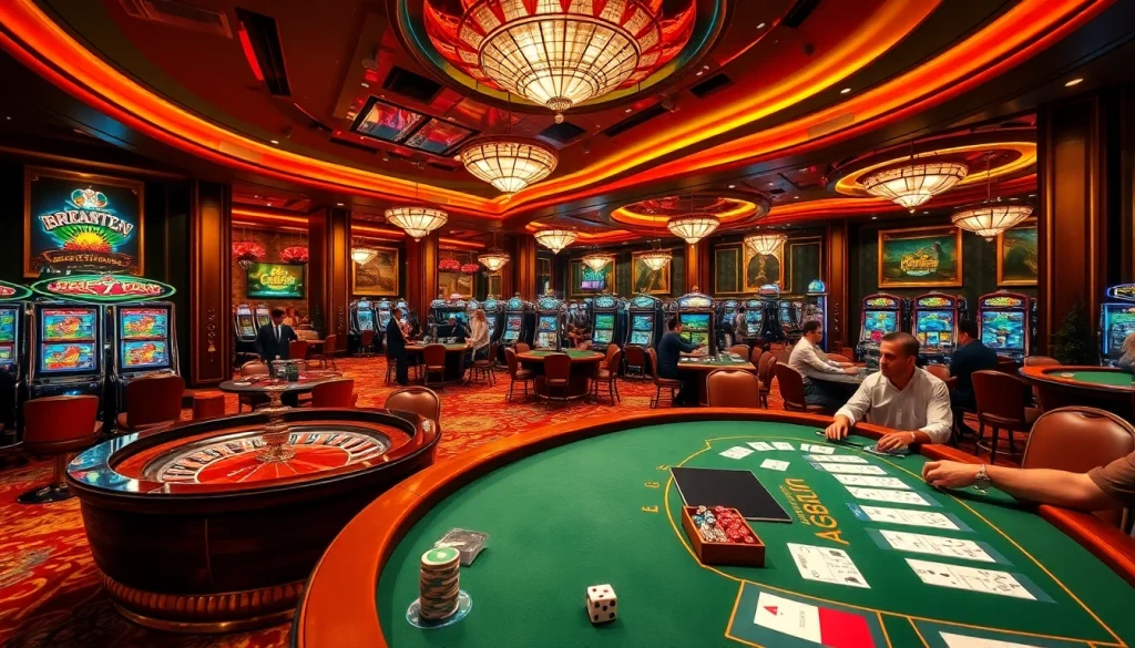 Experience luxury and excitement at rr88 trang chủ chính thức with immersive casino gaming, tables, and vibrant atmosphere.