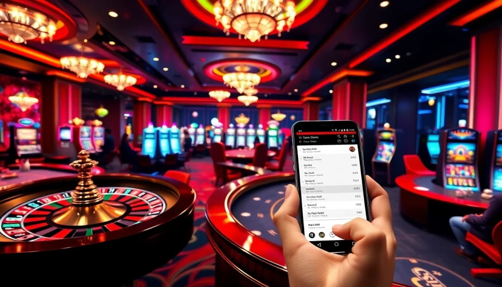 Experience the excitement of online gambling at s8king.com with vibrant casino visuals.