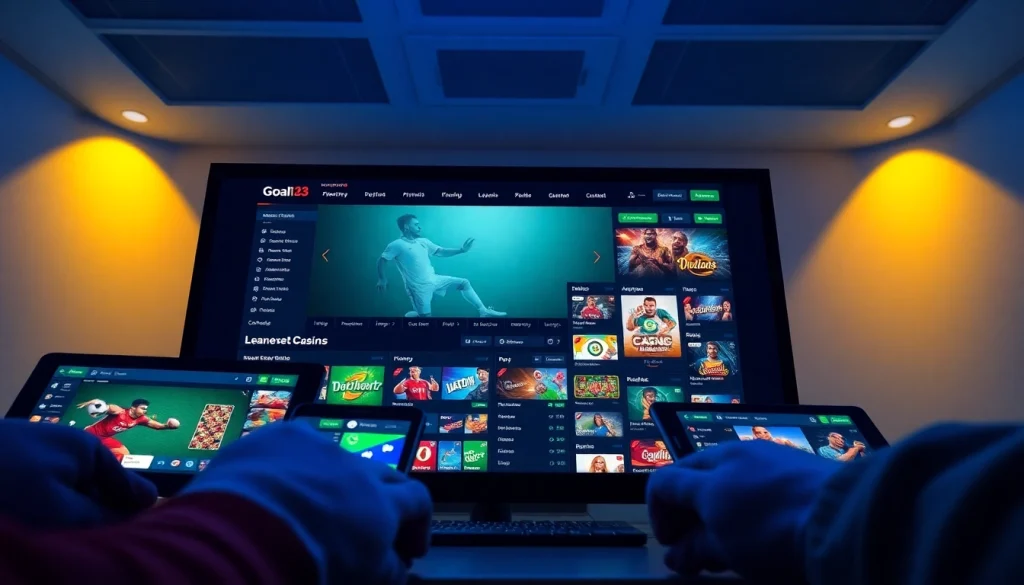 Experience seamless online betting with https://goal123.work/, showcasing vibrant game options and user-friendly design.