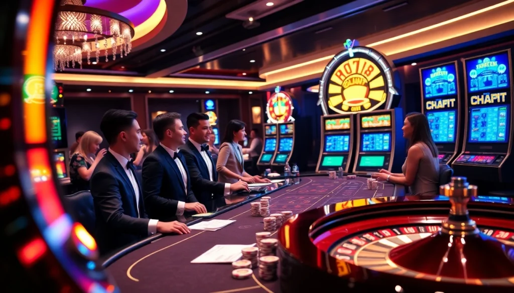 C168 players engaging in exciting casino games at a high-end gambling table.