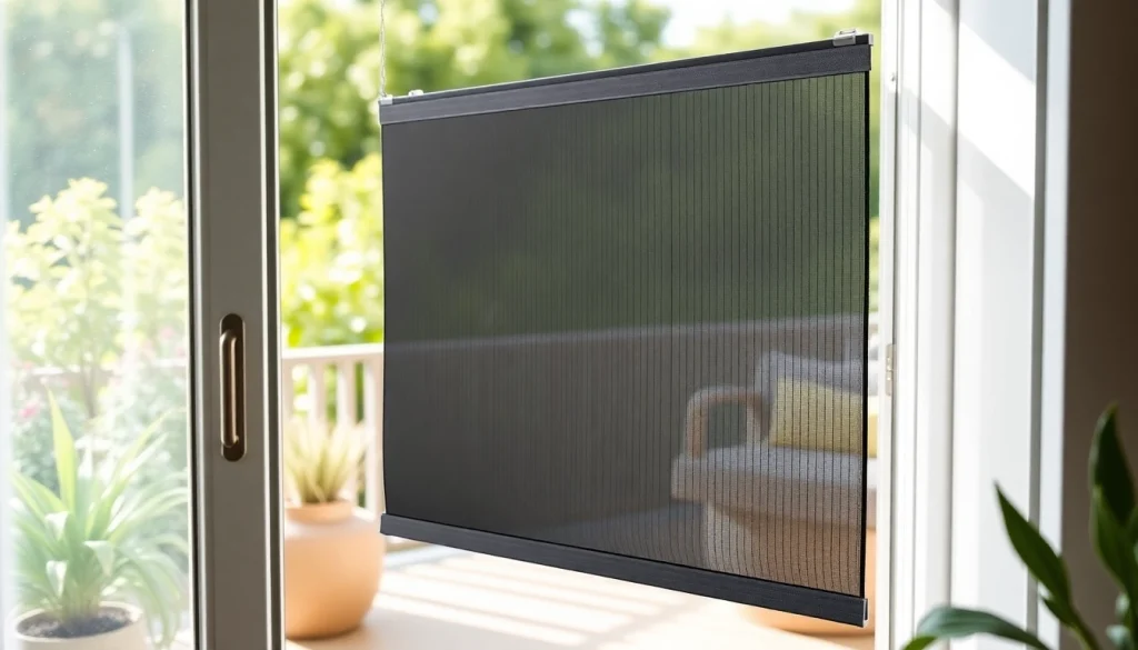 Effektiver balkontüre insektenschutz mit einem eleganten Plissee-Design für mühelosen Zugang.