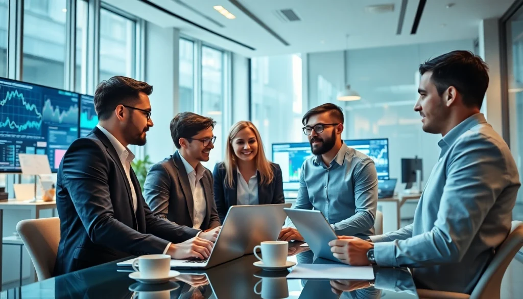 Optimieren Sie Ihre Strategien mit https://piraminds.com/ in einem modernen Büroumfeld.