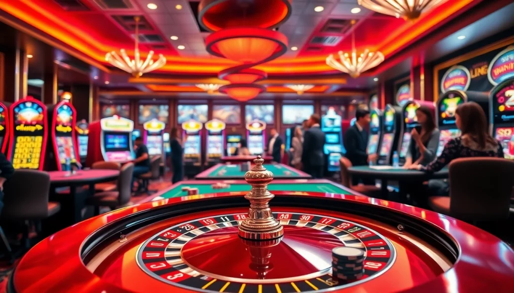 ufathai คาสิโนที่มีโต๊ะรูเล็ตและเครื่องสล็อตสว่าง