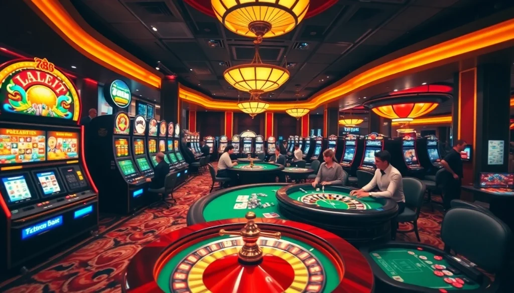 Experience excitement at 789club with luxury casino games and vibrant slot machines.